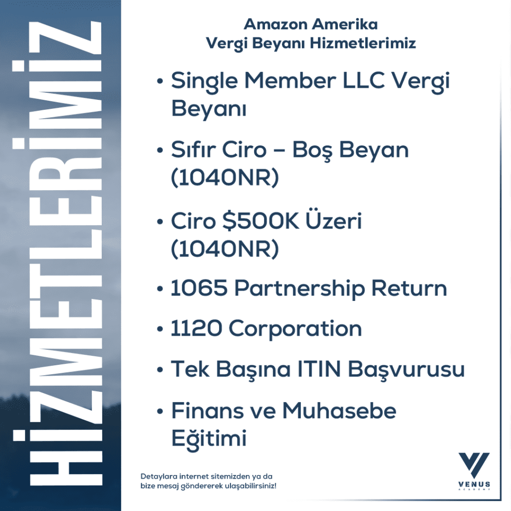 2025 Amerika Vergi Beyanı