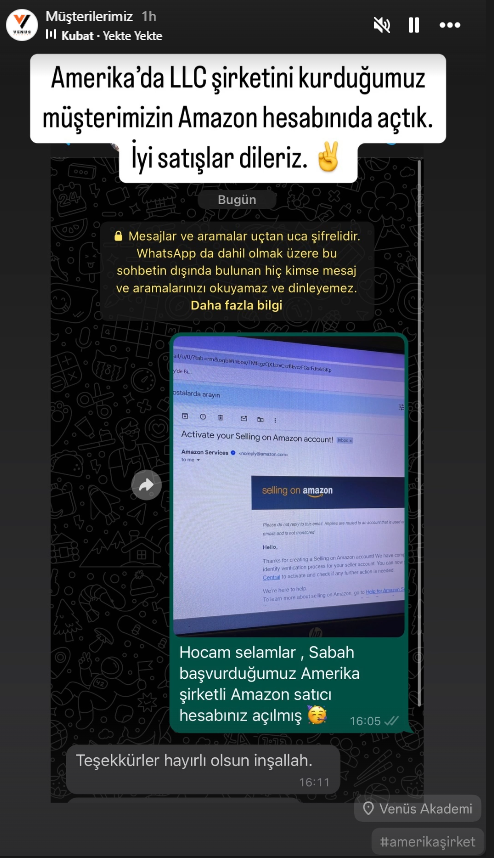 amerika da şirket kurmak